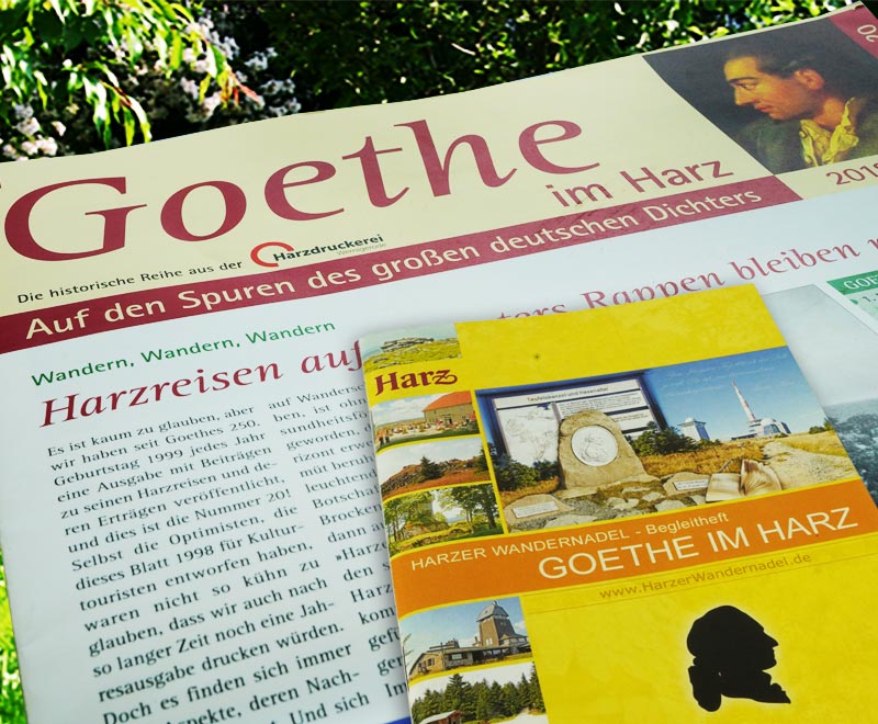 Harzer Wandernadel auf Goethes Spuren